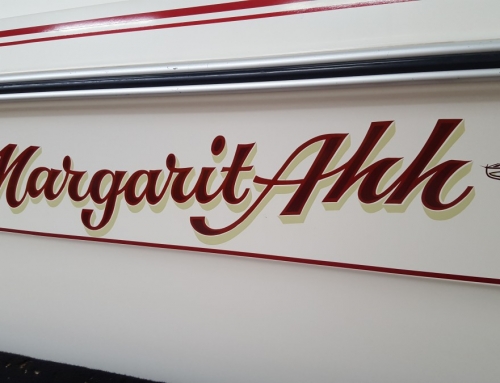 MargaritAhh | Boat Lettering